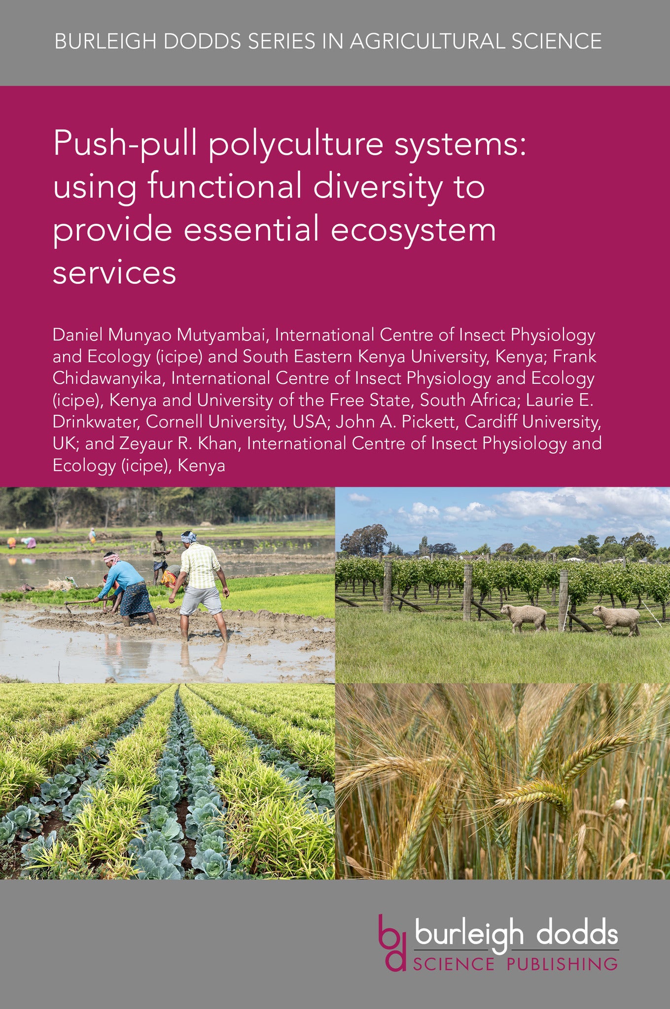 Cover image for Push-pull polyculture systems: using functional diversity to provide essential ecosystem services ISBN 9781835459188